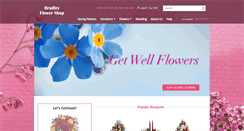 Desktop Screenshot of bradleyflowers.com